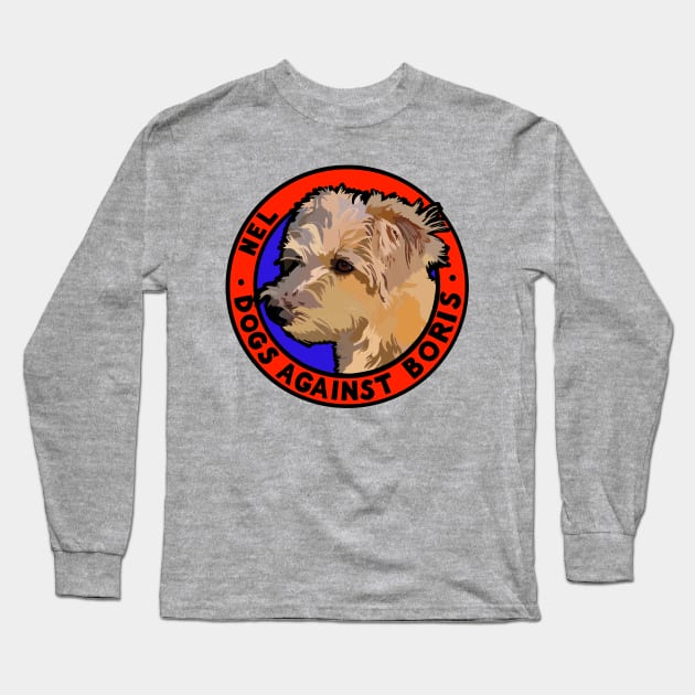 DOGS AGAINST BORIS - NEL Long Sleeve T-Shirt by SignsOfResistance